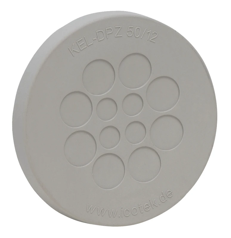 Gland Plate With Round Cable-Entry Plate